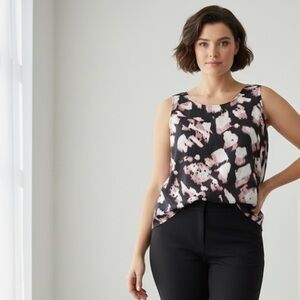 NIC+ZOE Black Ankle Pants